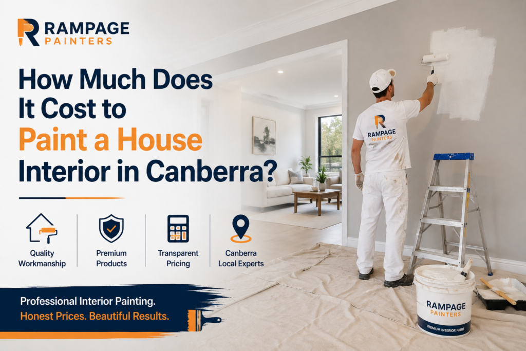 Interior House Painting Cost Canberra