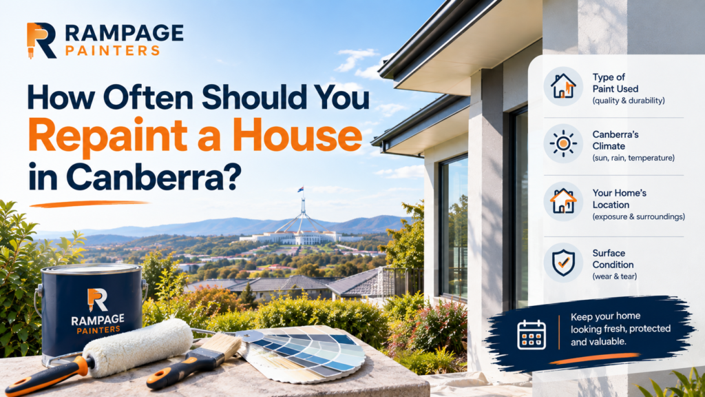 How Often Should You Repaint a House in Canberra