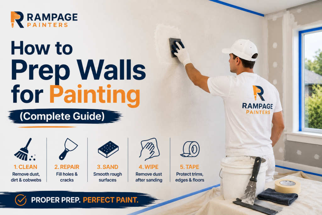 How to Prep Walls for Painting